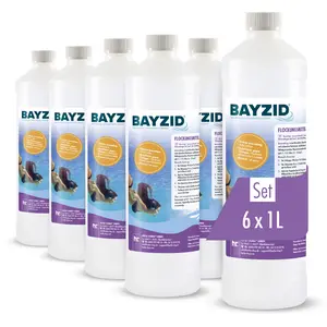 6x1 L BAYZID® flüssig Flockungsmittel gegen Trübungen für sauberes Poo... günstig