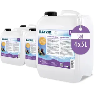 4x5 L BAYZID® flüssig Flockungsmittel gegen Trübungen für sauberes Poo... günstig