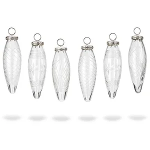 Loberon Mirabeau Christbaumschmuck Weihnachtsschmuck 6er Set Loulay kl...