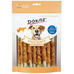 Dokas Kaustange mit Hühnerbrust 200 g, Snack für: Hund günstig
