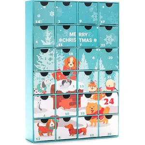 BRUBAKER Hunde Adventskalender zum Befüllen - DIY Weihnachtskalender f... günstig