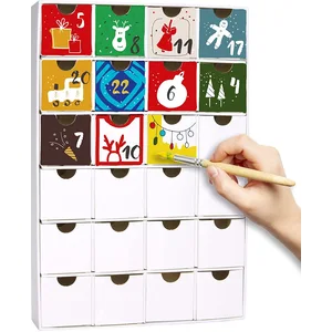 BRUBAKER DIY Adventskalender zum Bemalen, Basteln und Selbstgestalten ... günstig