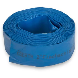 EBERTH 2" Flachschlauch Gartenschlauch für Pumpen in 10m Länge, 2 Zoll...