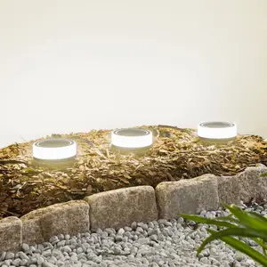 Lindby Smart LED-Erdspießleuchte Kyren, CCT, RGB, Tuya, 3er