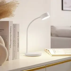 Lindby LED-Tischleuchte Maori, weiß, Metall, CCT, dimmbar günstig