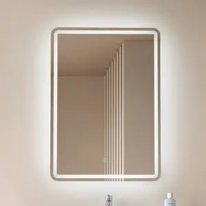 Lucande LED-Spiegel Celestiel, eckig, beheizbar, CCT, 70 cm günstig