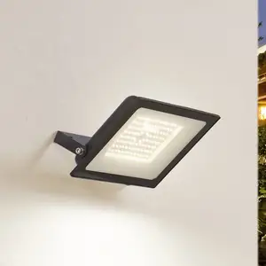 Prios LED-Außenstrahler Maikel, 100W, 8000lm, Metall