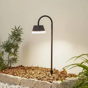 Lindby LED-Erdspießleuchte Ameline, anthrazit, IP65, 77 cm