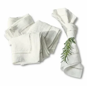 LOBERON Mirabeau Stoffserviette Serviette 4er Set Covent Garden weiß günstig