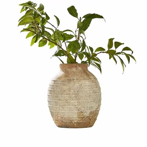 LOBERON Mirabeau Tischvase Vase Sibinna braun/weiß, none günstig