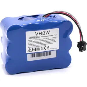vhbw Akku kompatibel mit H.Koenig SWR22 Staubsauger (1500 mAh, 14,4 V,...
