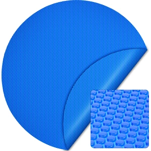 Wiltec Pool Solarfolie Ø 5 m, blau, Poolheizung aus 120 µ starkem PE Film, Poolabdeckung Poolplane Solarplane rund günstig