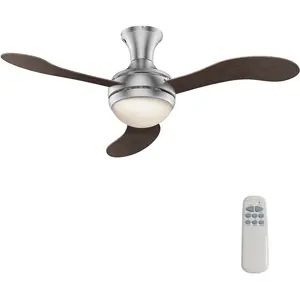 Wiltec Deckenventilator, Ventilator, Braun günstig