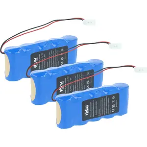 vhbw 3x Akku kompatibel mit Bosch Rollfix D861E, FDD087, D962E, D963P,...