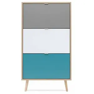 FINORI Rechteckiges Schuhmöbel Patchwork modern BigBuy Home TU günstig