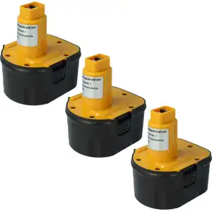 vhbw 3x Akku Ersatz für Roller 571513, 571510 für Werkzeug (2000 mAh, ...