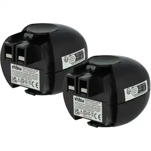 vhbw 2x Akku kompatibel mit Metabo 00064000, 6.27000.00, 6.00064.50, 6...