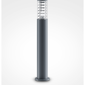 Maytoni Bronx Außenleuchten O576FL-01GR1 1xE27, Grau, aus Aluminium, e...