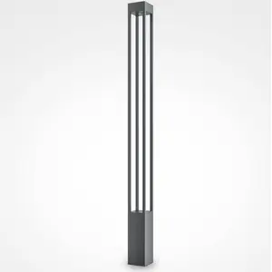 Maytoni Elbe LED Landschaftsbeleuchtung 20W Graphit IP65 Warmweiss
