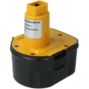 vhbw Akku kompatibel mit Black & Decker CD12, CD120GK2, AST12, CD1202K...