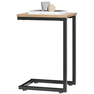 SoBuy Beistelltisch FBT87/44, C-Form, mobiler Kaffeetisch, Wohnzimmer ... günstig