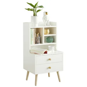 SoBuy Nachttisch FBT100, Nachtschrank mit Kiefernholzbeinen, Schlafzim... günstig