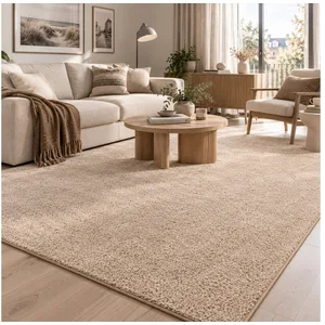 Snapstyle Veloursteppich Hochflor Velours Teppich Mona, Rechteckig, Hö... günstig