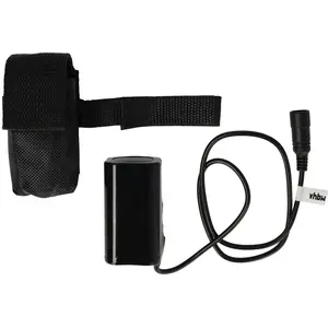 vhbw Akkupack für Fahrradlampen (6 Ah, 7,4 V, Li-Ion)