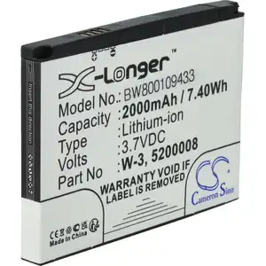 vhbw Akku Ersatz für Sierra W-3, 5200008 für Router Modem Hotspots (20...