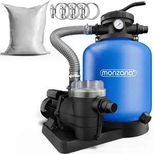 MONZANA® Sandfilteranlage SF110K 13.200L/h bis 58.000L Pool inkl Filte... günstig