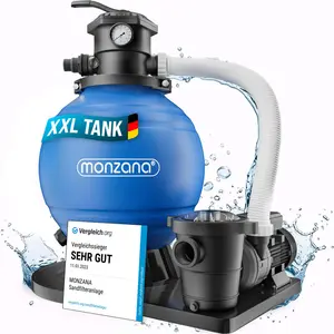MONZANA Sandfilteranlage Pool SF159 15.900L/h Filterleistung bis 70.00... günstig