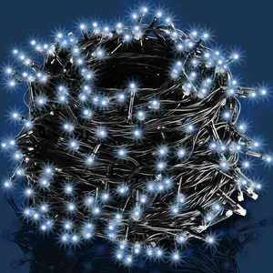 MONZANA® LED Lichterkette 400 LED 40m Kaltweiß