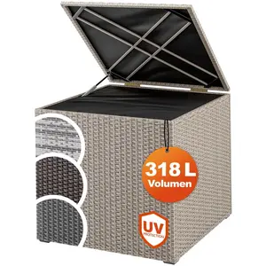 CASARIA Auflagenbox 318L Polyrattan günstig