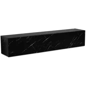 WOHNLING WL6.865 Lowboard Hängend Marmor-Optik Schwarz 160 cm x 30 cm ... günstig