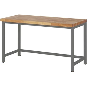 STIER Höhenverstellbare Werkbank Premium, 150x70x84-104 cm, aus pulver...
