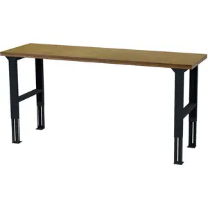 STIER höhenverstellbarer Werktisch, 2000x600x760-1060mm, aus Stahl und... günstig