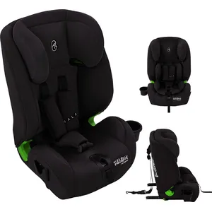 FableKids NALA Kinderautositz Schwarz | Isofix, i-Size 76 150 cm, 3-Pu...