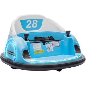 AIYAPLAY 12V Kinder Autoscooter mit 2,4 G Fernbedienung, Elektro Bumpe...