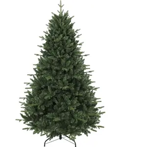 HOMCOM 180 cm Künstlicher Weihnachtsbaum, Tannenbaum mit 1237 Spritzguss-Spitzen, Klappbarer Metallständer, Einfache Montage, Christbaum für Zuhause, Büro, Grün   Aosom