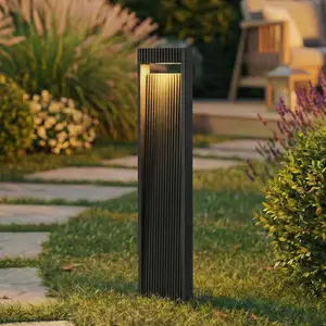 Lucande LED-Wegeleuchte Tavion, 80 cm, anthrazit, IP65