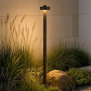 Lucande LED-Wegeleuchte Nirella, 100 cm, schwarz, CCT, IP65