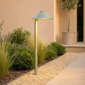 Lindby LED-Erdspießleuchte Capelo, hellgrün, 78 cm, IP65
