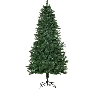 HOMCOM Künstlicher Weihnachtsbaum 180 cm künstlich Kieferbaum mit 724 ...