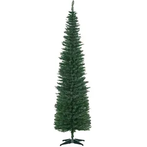 HOMCOM Künstlicher Weihnachtsbaum 210 cm Tannenbaum künstlich mit 499 ...