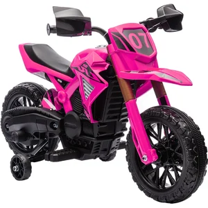 AIYAPLAY 12V Elektro Kinder Motorrad, Kindermotorrad mit Stützrädern, ...