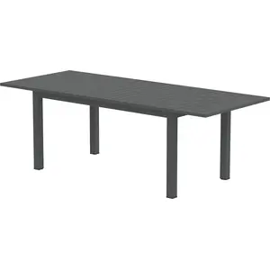 Outsunny Gartentisch Erweitert 160/220x90cm Aluminium Outdoor Esstisch... günstig
