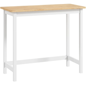 HOMCOM Bartisch Stehtisch mit Holzoptik, Küchentisch aus Massivholz fü... günstig
