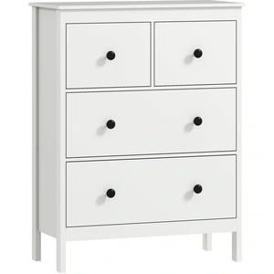 HOMCOM Kommode Sideboard mit 4 Schubladen Moderner Aufbewahrungsschran... günstig