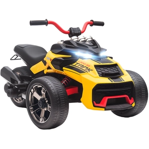 AIYAPLAY Elektro Quad für Kinder, 12V Kinderquad mit 3 Rädern, Vorwärt...