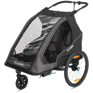 Cube Double Pure Fahrradanhänger Max 42 kg günstig